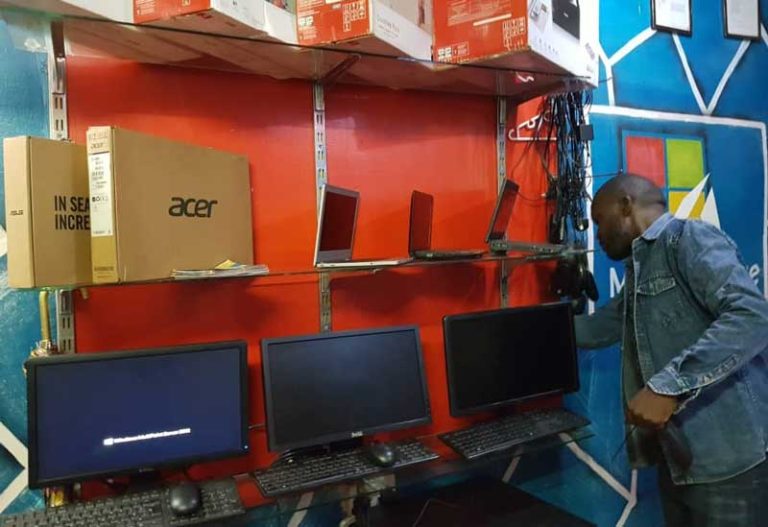 Managed IT services engineer at work - Computer Works Uganda