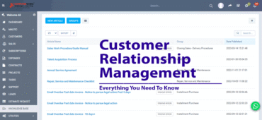 CRM software Uganda dashboard by Computer Works Uganda